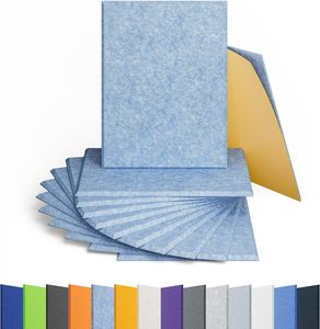 Panneaux acoustiques muraux en feutre polyester insonorisants et ignifuges de haute qualité, conformes aux normes européennes, très demandés - Product Image 1