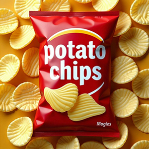 Tùy chỉnh in thực phẩm phồng giá rẻ Khoai Tây Chip 40g 100g Snack phim trở lại niêm phong túi khoai tây chiên bao bì túi - Product Image 1