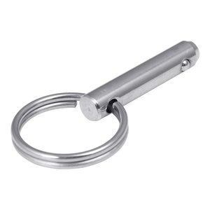 <span class=keywords><strong>Goupille</strong></span> à bille à dégagement rapide en acier inoxydable <span class=keywords><strong>de</strong></span> précision avec anneau <span class=keywords><strong>de</strong></span> sécurité - Product Image 2