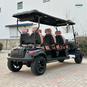 Voiturette de golf homologuée pour la route, 6 places, batterie lithium 72V, pour les visites en zone panoramique - Product Image 3
