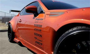 Kit de Carrocería Estilo Rocket Bunny para <span class=keywords><strong>GT86</strong></span> 2013-2015, Alerón Delantero, Difusor Trasero, Faldones Laterales, Nuevo - Product Image 6