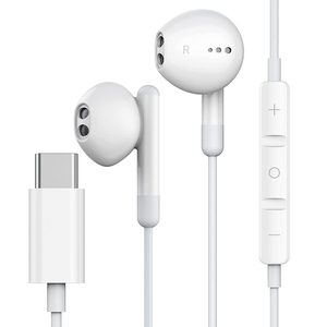 Écouteurs USB type-c hi-fi stéréo intra-auriculaires filaires pour Samsung Galaxy S21 Ultra S20 FE Note 10 <span class=keywords><strong>Google</strong></span> Pixel 6 5 - Product Image 4