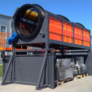 Heavy Duty Mobile Trommel Screen Mobile Gold Trommel Planta de lavado - Product Image 2