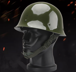 Casque en acier EDS DF80 pour la photographie, le cosplay, l'industrie cinématographique, personnalisable en couleur camouflage vert et noir - Product Image 6