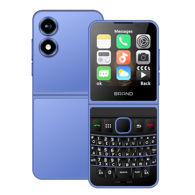 Bulk Discount 4G Feature Phone with U-Hinge 1000mAh Battery 48MB+128MB Storage