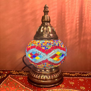 Kit de fabrication de lampe en mosaïque de <span class=keywords><strong>Marrakech</strong></span>, kit de lampe marocaine, kit de fabrication de lampe en mosaïque turque - Product Image 2