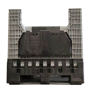 Caja de palés de plástico plegable de gran tamaño estándar 1200*1000*1200 de servicio pesado Nuevas cajas de almacenamiento de tamaño estándar - Product Image 6