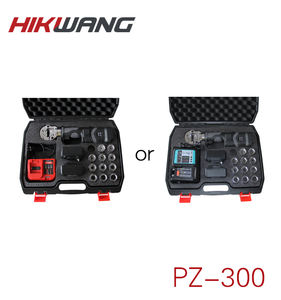 Juego de Herramientas de Engarzado de Terminales de <span class=keywords><strong>Cable</strong></span> Hidráulico Inalámbrico con Batería PZ-300, Abrazadera <span class=keywords><strong>para</strong></span> Terminales de Cobre y Aluminio Hexagonales - Product Image 6