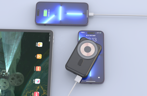 มินิ pd20w 15w ชาร์จเร็วแม่เหล็กไร้สายโปร่งใสแบบพกพา 10000mah <span class=keywords><strong>powerbank</strong></span> สําหรับ <span class=keywords><strong>iphone</strong></span> - Product Image 6