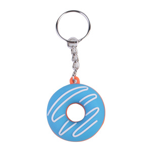 Portachiavi 3D a Forma di <span class=keywords><strong>Ciambella</strong></span> in PVC di Alta Qualità, Personalizzabile, Multicolore, Ciondolo per Borse Cartoon - Product Image 4
