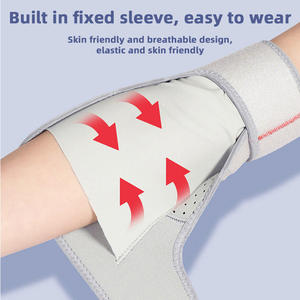 Manchon de compression respirant pour le coude avec pression bidirectionnelle pour le soutien du coude lors du tennis et du fitness - Product Image 4
