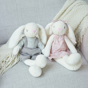 Peluche Lapin Mignon de Haute Qualité pour Enfants, Jouet en Peluche Lapin pour Filles, Lapin aux Longues Oreilles, Décoration de Pâques - Product Image 6