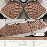 Nouveau Kit Complet de Tapis de Sol Respirants en Polyester Style Bureau Moderne pour Voiture et SUV – Coussin Auto Relaxant – Vente en Gros