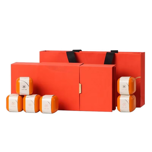 Bán buôn túi trà lưu trữ hộp trà gói trà cà phê Matcha bột thiếc lon tròn hình dạng hộp sắt với xử lý túi - Product Image 5