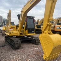 Excavatrice d'occasion Komatsu PC130 testée sur le terrain, meilleur prix, machinerie civile avec certification EPA