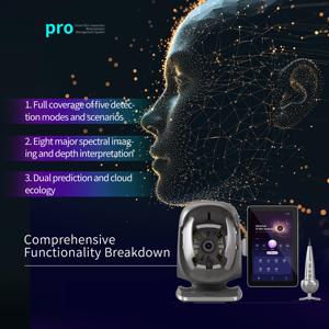 Analizzatore Cutaneo Facciale 8-Spettri 3D Multifunzione e Analizzatore Capelli Portatile per Salone con AI - Product Image 4