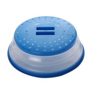 Maxfree <b>Silicone</b> Folding Microwave Lid Splatter Heating Cover Fresh Keeping Oilproof Splashproof Hooks Foldable Cooking <b>Tool</b> - Product Image 5
