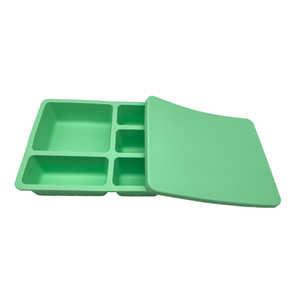 Conteneurs de stockage alimentaire en silicone de qualité supérieure pour la cuisine, avec couvercles étanches, pour congélation - Product Image 6