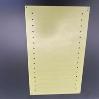 Plaque stratifiée en fibre de verre FR4 époxy PVC pour pièces usinées CNC de haute précision, haute résistance diélectrique, excellente performance