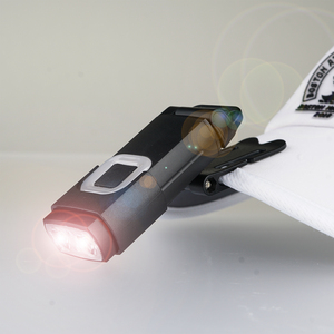 600 Lumens Rechargeable <b>LED</b> UV Flashlight IPX4 Water Resistant Camping Clip-on <b>Mini</b> Keychain with Magnetic Base OEM&ODM Acceptab - Product Image 3