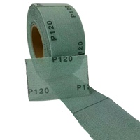 Papier abrasif en rouleau à base d'oxyde d'aluminium, maille abrasive, dureté moyenne, OEM, pour ponçage humide/sec de carrosserie