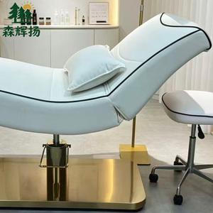 Table de massage de luxe pour salon de beauté, <span class=keywords><strong>lit</strong></span> de massage facial pour esthéticienne, spa <span class=keywords><strong>médical</strong></span>, soins du visage, <span class=keywords><strong>lit</strong></span> cosmétique pour cils - Product Image 5