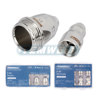 Buse plasma TEMWELL P80 1,5 mm pour chalumeau de soudage/découpe au gaz 80A, consommable en cuivre de haute qualité pour CUT80/LGK80