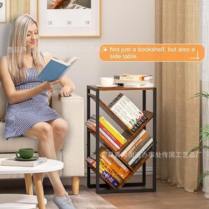 Passing On <b>The</b> <b>Kingdom</b> Tree Shaped Bookshelf Brown Modern Floor Standing Durable Storage Unit For Kids Office Decor - Product Image 3