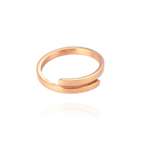 2021 Neue Designs Edelstahl Gravierte personal isierte Fingerring verstellbare einfache Ringe