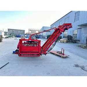 Macchina raccoglitrice di cipolle di patate auto-scarico per azienda agricola macchina per scavare l'aglio