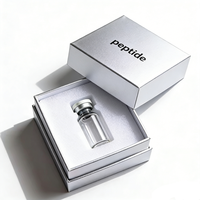 Boîte en carton ondulé de luxe de haute qualité de 3 ml pour flacon en verre, boîte de stockage de peptides pour médicaments liquides