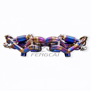 Échappement Catback en alliage de titane haute performance avec soupape et silencieux pour <span class=keywords><strong>Porsche</strong></span> <span class=keywords><strong>718</strong></span> GT4 GTS 4.0 2020 – Sonorité de course améliorée - Product Image 5