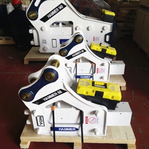 Martelo Hidráulico Montado em Escavadora YON PC55 com Cinzel de 68mm e Peças de Reposição - Product Image 3