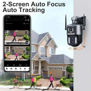 Regis 12 MP 4 K Outdoor 10X Optical Zoom Überwachung Cctv WLAN Sicherheitskamera Audio Ptz IP Drei-Linsen-Netzwerk Kamera Sicherheit - Product Image 4