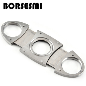 Nuevo <span class=keywords><strong>Cortador</strong></span> <span class=keywords><strong>de</strong></span> Cigarros Creativo <span class=keywords><strong>de</strong></span> Acero Inoxidable, Accesorio para Fumar, Herramienta con Anillo <span class=keywords><strong>de</strong></span> 56 mm - Product Image 3