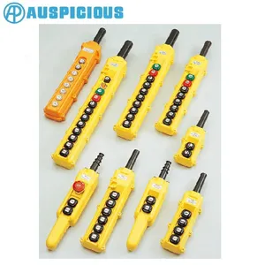 High Precision Elevator Parts 5A 500V IP65 Protection CANADA TUV Certified COB Series 2-12 Hole Hoist Crane <b>Remote</b> <b>Switch</b> - Product Image 2