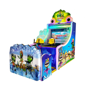 Máquina de Juegos de Arcade con Pistola de Agua para Dos Jugadores, Operada con Monedas, con Color Personalizado y Soporte en Inglés - Product Image 3