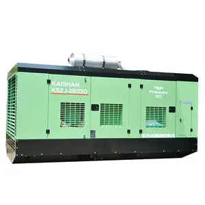 Economical stationary diesel power 450 psi high pressure air compressor for ship industry