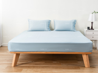 Sprei Instan Lyocell Mewah Ukuran Queen, Set Sprei Bambu Murni, Set Sprei Hotel Mewah, Set Selimut & Sarung Bantal