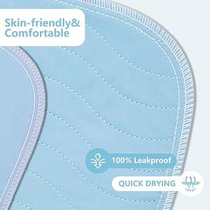 Protège-draps absorbant super puissant 4 couches lavable et réutilisable anti-fuites pour personnes âgées 2026 - Product Image 4