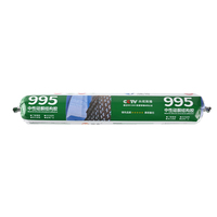 Colle à forte adhérence pour panneaux composites en aluminium Lingtai 995, adhésif structurel neutre en silicone pour le travail du bois de haute qualité