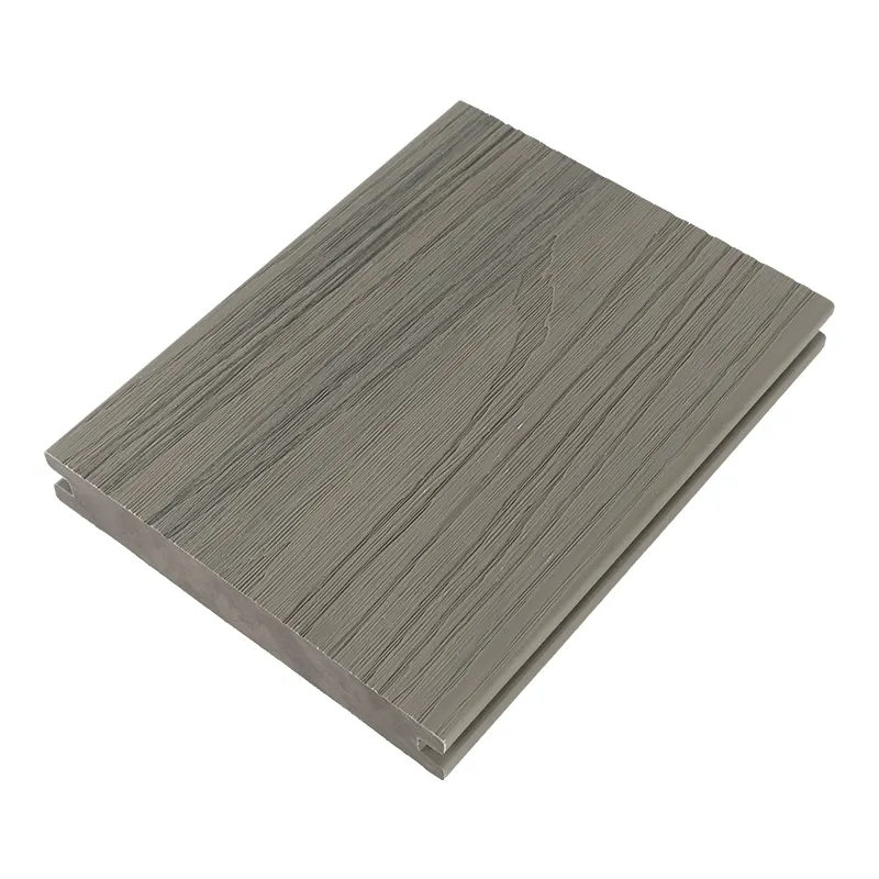 Revestimiento compuesto sólido anti UV, revestimiento fuerte y pesado, suelo exterior impermeable con patrón de madera, suelo para exteriores