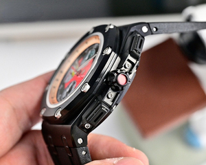 Montre Sportive de Luxe Mécanique Squelette pour Homme, Style Influenceur, Cadran à Aiguilles, Boîtier en Acier Inoxydable, Bracelet en Nylon - Product Image 3