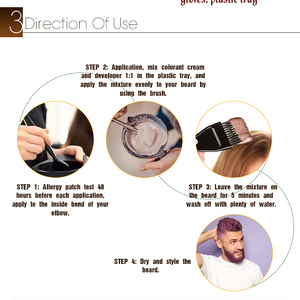 Tintura per capelli naturale per uomo con etichetta privata tintura per capelli adatta per la tintura della barba <span class=keywords><strong>a</strong></span> <span class=keywords><strong>casa</strong></span> rapidamente - Product Image 6