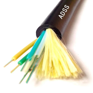 OUFU 12/24/48-Hilos ADSS Span <span class=keywords><strong>200</strong></span> 96/288-Hilos 1km Câble de communication à gaine simple/double Fibra Optica ASU/ADSS Fibre optique - Product Image 3