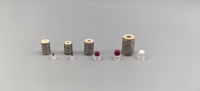 Clapet anti-retour en céramique saphir HPLC de remplacement OEM résistant aux solvants acides/alcalins/organiques pour vannes hydrauliques
