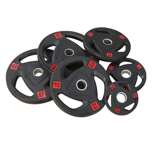 Plaques de poids pour haltères en gros avec trou de 1 pouce pour poignées d'haltères réglables, ensemble de gym à domicile - Product Image 1