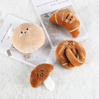 E Spot Wholesale Keychain Creative Pendant Girl Everything Food Plush Doll Decorative Small Doll Cute Backpack Accessories