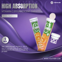 Harmony Shield Solar Vitality 1000mg Vitamine C avec D3 Zinc Sélénium Effervescent Fournisseur OEM Marque Privée Vente en Gros en Vrac