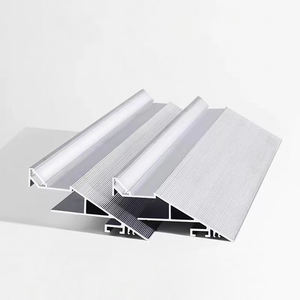 Plafonniers à LED les plus populaires Profil en aluminium Cantonnière d'éclairage Plâtre Plafonnier Rétro-éclairé Lumière linéaire pour Carrelage Accessoires - Product Image 3